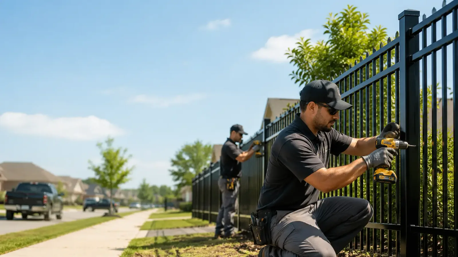 Metal Fence Installation in Lick Creek, KY